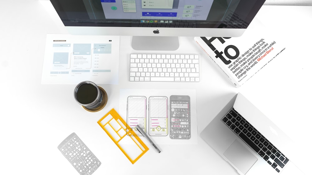 Laptop and tablet side by side showing the same website layout